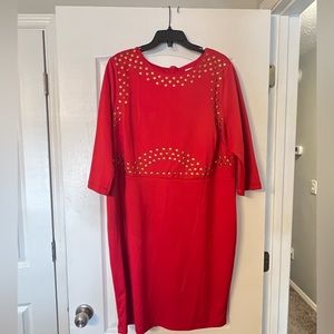 Monif C Christina Scuba Dress - 2 - 18/20